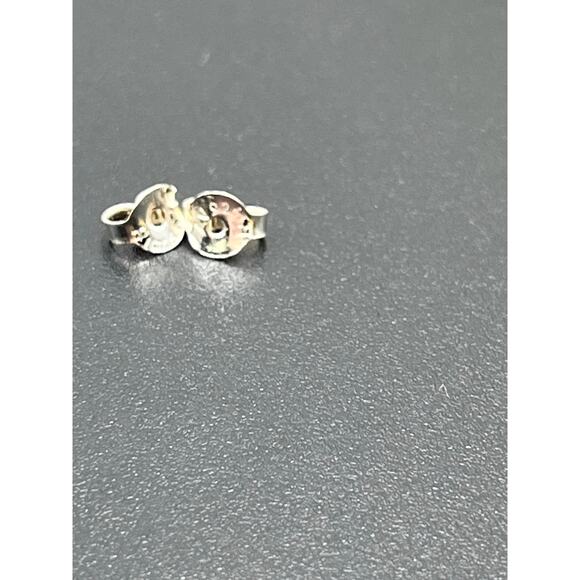 NH Michael Valitutti Sterling Silver Two Tone Ethiopian Opal Cabochon Earring - Picture 11 of 11